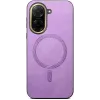 Coque arrière Phonesta Retro Vegan Leather MagSafe pour Xiaomi Redmi A5 171.7mm - Violet 2