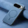 Coque arrière Phonesta Retro Vegan Leather MagSafe pour Google Pixel 10 Pro XL - Bleu 3