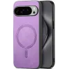 Coque arrière Phonesta Retro Vegan Leather MagSafe pour Google Pixel 10 Pro XL - Violet 4