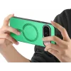 Coque arrière Phonesta Retro Vegan Leather MagSafe pour Google Pixel 10 / 10 Pro - Vert 2