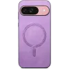 Coque arrière Phonesta Retro Vegan Leather MagSafe pour Google Pixel 10 / 10 Pro - Violet 1