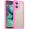 Coque arrière Phonesta Shockproof Armor pour Motorola Moto G35 - Rose