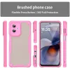 Coque arrière Phonesta Shockproof Armor pour Motorola Moto G55 - Rose 1