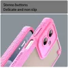 Coque arrière Phonesta Shockproof Armor pour Motorola Moto G55 - Rose 5