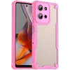Coque arrière Phonesta Shockproof Armor pour Motorola Moto G75 - Rose