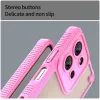 Coque arrière Phonesta Shockproof Armor pour Motorola Moto G75 - Rose 6