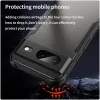 Coque arrière Phonesta Shockproof Armor pour Google Pixel 8 - Noir 4