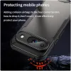 Coque arrière Phonesta Shockproof Armor pour Google Pixel 9 - Noir 4