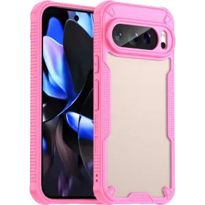 Coque arrière Phonesta Shockproof Armor pour Google Pixel 9 Pro - Rose