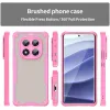 Coque arrière Phonesta Shockproof Armor pour Xiaomi Redmi Note 14 Pro 5G / Xiaomi Poco X7 - Rose 2