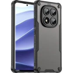 Coque arrière Phonesta Shockproof Armor pour Xiaomi Redmi Note 14 Pro 5G / Xiaomi Poco X7 - Noir