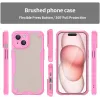 Coque arrière Phonesta Shockproof Armor pour Apple iPhone 15 - Rose 2