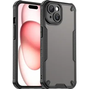 Coque arrière Phonesta Shockproof Armor pour Apple iPhone 15 Plus - Noir