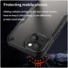 Coque arrière Phonesta Shockproof Armor pour Apple iPhone 15 Plus - Noir 4