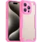 Coque arrière Phonesta Shockproof Armor pour Apple iPhone 15 Pro - Rose