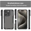 Coque arrière Phonesta Shockproof Armor pour Apple iPhone 15 Pro - Noir 2