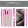 Coque arrière Phonesta Shockproof Armor pour Apple iPhone 15 Pro Max - Rose 2