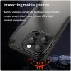 Coque arrière Phonesta Shockproof Armor pour Apple iPhone 15 Pro Max - Noir 4