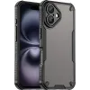 Coque arrière Phonesta Shockproof Armor pour Apple iPhone 16 Plus - Noir