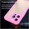 Coque arrière Phonesta Shockproof Armor pour Apple iPhone 16 Pro - Rose 4