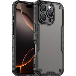 Coque arrière Phonesta Shockproof Armor pour Apple iPhone 16 Pro - Noir