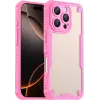 Coque arrière Phonesta Shockproof Armor pour Apple iPhone 16 Pro Max - Rose