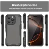 Coque arrière Phonesta Shockproof Armor pour Apple iPhone 16 Pro Max - Noir 2