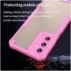 Coque arrière Phonesta Shockproof Armor pour Samsung Galaxy A26 - Rose 3