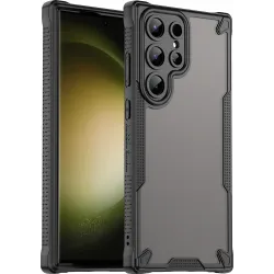 Coque arrière Phonesta Shockproof Armor pour Samsung Galaxy S23 Ultra - Noir