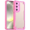 Coque arrière Phonesta Shockproof Armor pour Samsung Galaxy S25/S24 - Rose 0