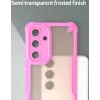 Coque arrière Phonesta Shockproof Armor pour Samsung Galaxy S25/S24 - Rose 4