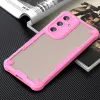 Coque arrière Phonesta Shockproof Armor pour Samsung Galaxy S25/S24 - Rose 6