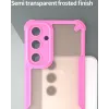 Coque arrière Phonesta Shockproof Armor pour Samsung Galaxy S25 Plus/S24 Plus - Rose 5