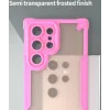 Coque arrière Phonesta Shockproof Armor pour Samsung Galaxy S24 Ultra - Rose 5
