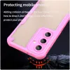 Coque arrière Phonesta Shockproof Armor pour Samsung Galaxy S24 FE - Rose 4