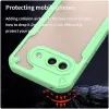Coque arrière Phonesta Shockproof Armor pour Google Pixel 9a - Vert 4