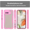 Coque arrière Phonesta Shockproof Armor pour Google Pixel 9a - Rose 1