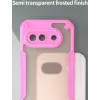 Coque arrière Phonesta Shockproof Armor pour Google Pixel 9a - Rose 4