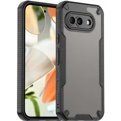 Coque arrière Phonesta Shockproof Armor pour Google Pixel 9a - Noir