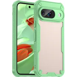 Coque arrière Phonesta Shockproof Armor pour Google Pixel 9 - Vert