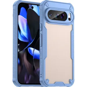 Coque arrière Phonesta Shockproof Armor pour Google Pixel 9 Pro - Bleu