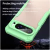 Coque arrière Phonesta Shockproof Armor pour Google Pixel 9 Pro XL - Vert 4