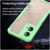 Coque arrière Phonesta Shockproof Armor pour Motorola Moto G35 - Vert 4