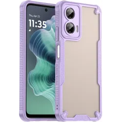 Coque arrière Phonesta Shockproof Armor pour Motorola Moto G35 - Violet