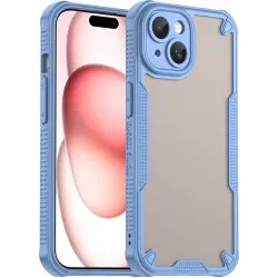 Coque arrière Phonesta Shockproof Armor pour Apple iPhone 15 - Bleu