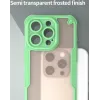 Coque arrière Phonesta Shockproof Armor pour Apple iPhone 15 Pro Max - Vert 5