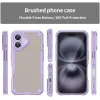 Coque arrière Phonesta Shockproof Armor pour Apple iPhone 16 Plus - Violet 2