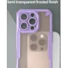 Coque arrière Phonesta Shockproof Armor pour Apple iPhone 16 Pro - Violet 5