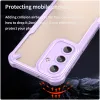 Coque arrière Phonesta Shockproof Armor pour Samsung Galaxy S25/S24 - Violet 3