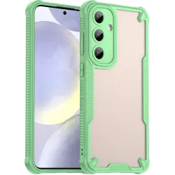 Coque arrière Phonesta Shockproof Armor pour Samsung Galaxy S25 Plus/S24 Plus - Vert